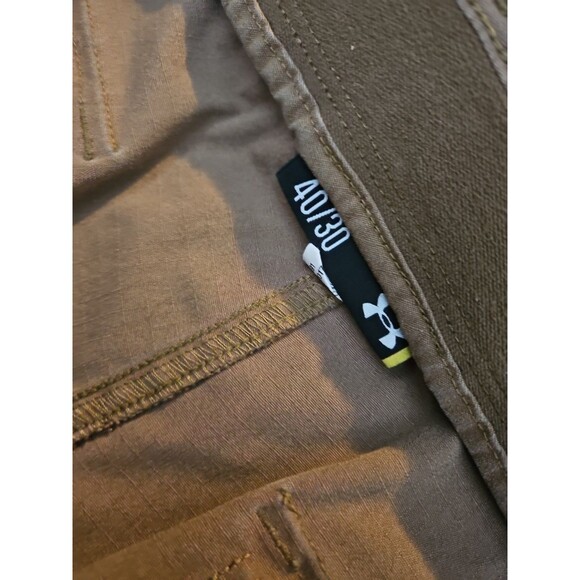 Under‎ Armour Storm Pants Mens 40x30 Storm Tactical Cargo Pants - brown (A712) - Picture 6 of 10